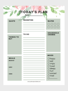 Free Printables Planner