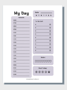 Free Printables Planner