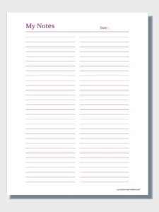 To Do Notes.pdf Free Printable To-Do Lists/Notes