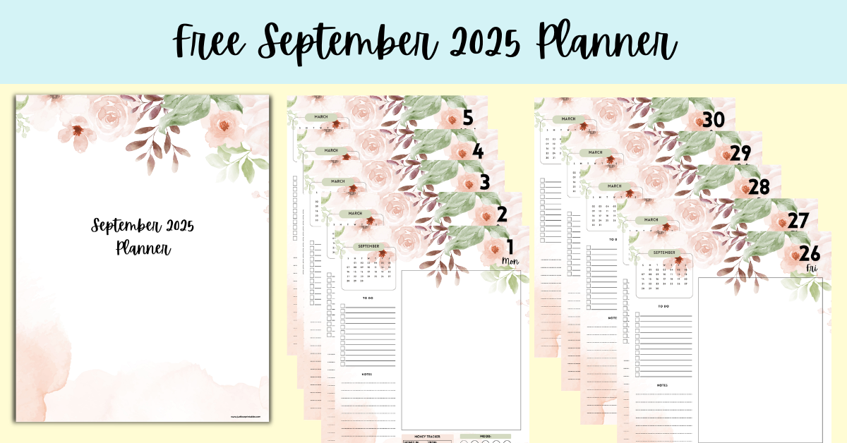 Free September 2025 Planner